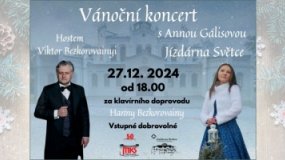 Vánoční koncert s Annou Gálisovou