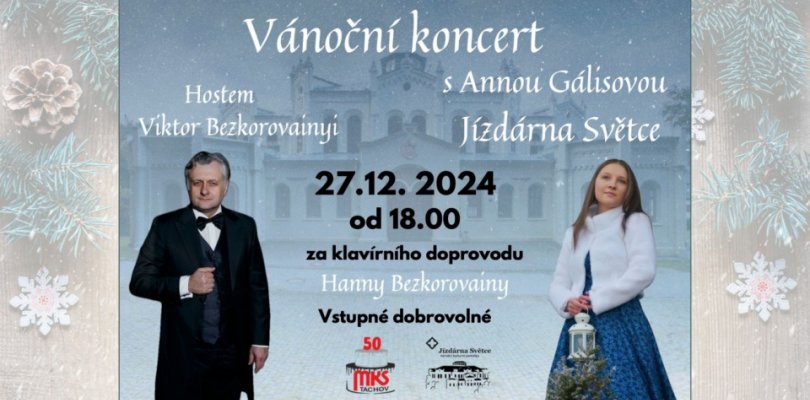 Vánoční koncert s Annou Gálisovou